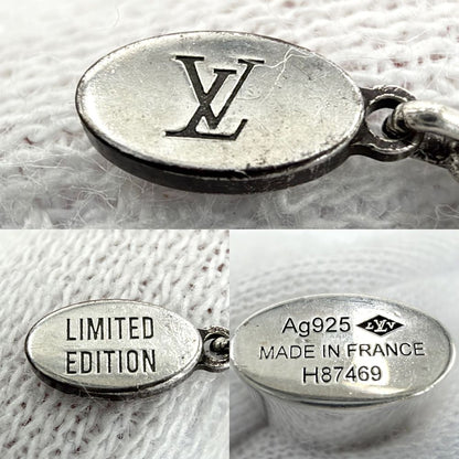 Louis Vuitton Necklace Lock It Learn Adjustable 925 Sterling Silver — view 4