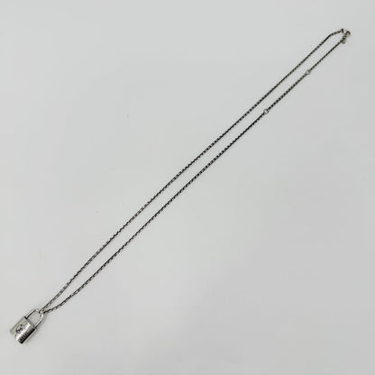 Louis Vuitton Necklace Lock It Learn Adjustable 925 Sterling Silver — view 5