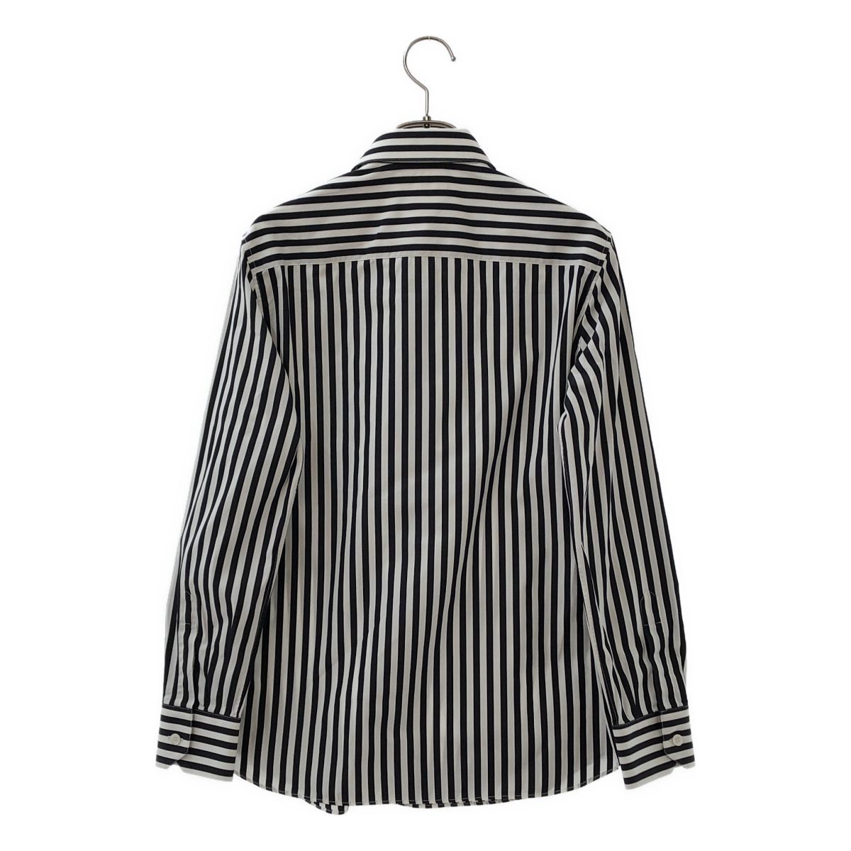 Celine Striped Shirt long Sleeve White Black 38 — view 4