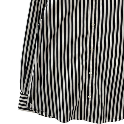 Celine Striped Shirt long Sleeve White Black 38 — view 3
