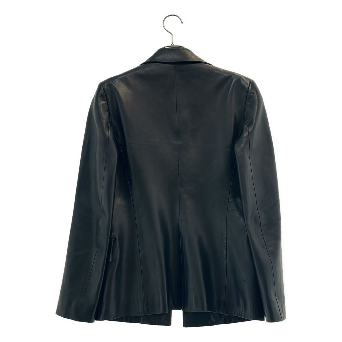 Gucci Tom Ford Era Leather Tailored Jacket Black 38 — view 5
