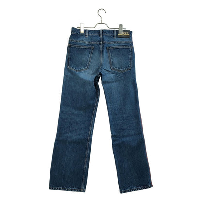 Gucci Vintage Wash Side Line Straight Denim Pants Indigo 30 — view 5