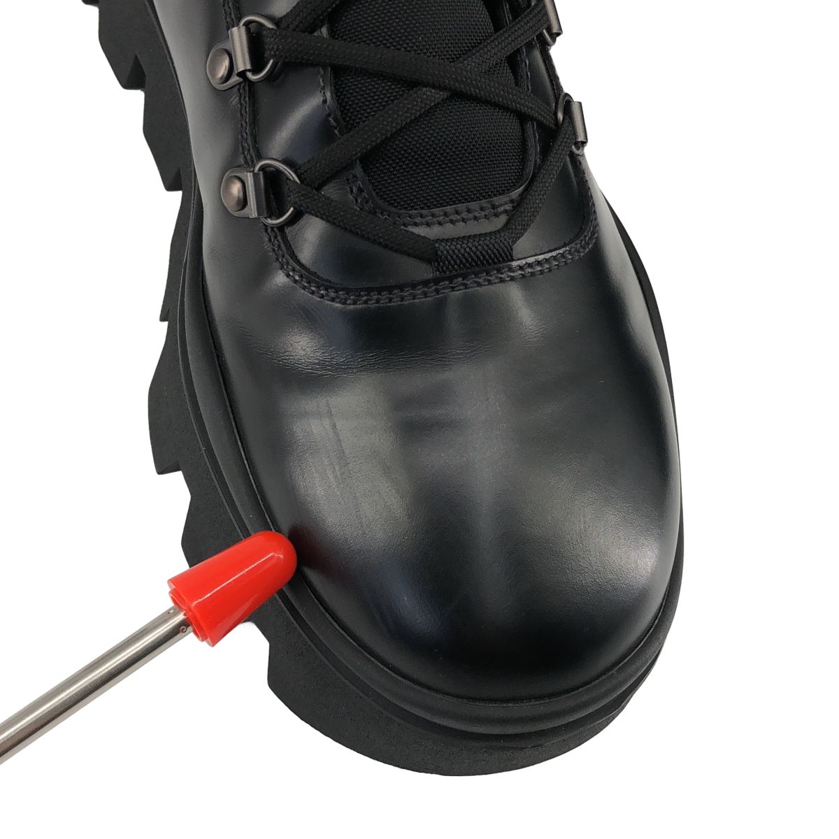 Prada Re-Nylon Brixxen Boots 10 Black — view 8