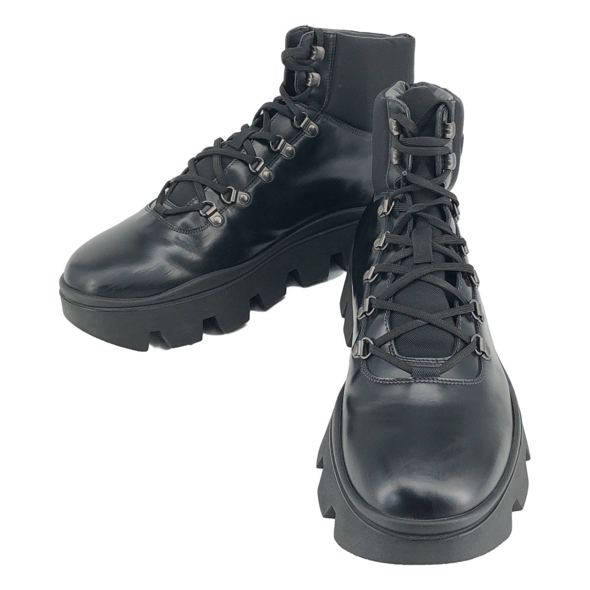 Prada Re-Nylon Brixxen Boots 10 Black