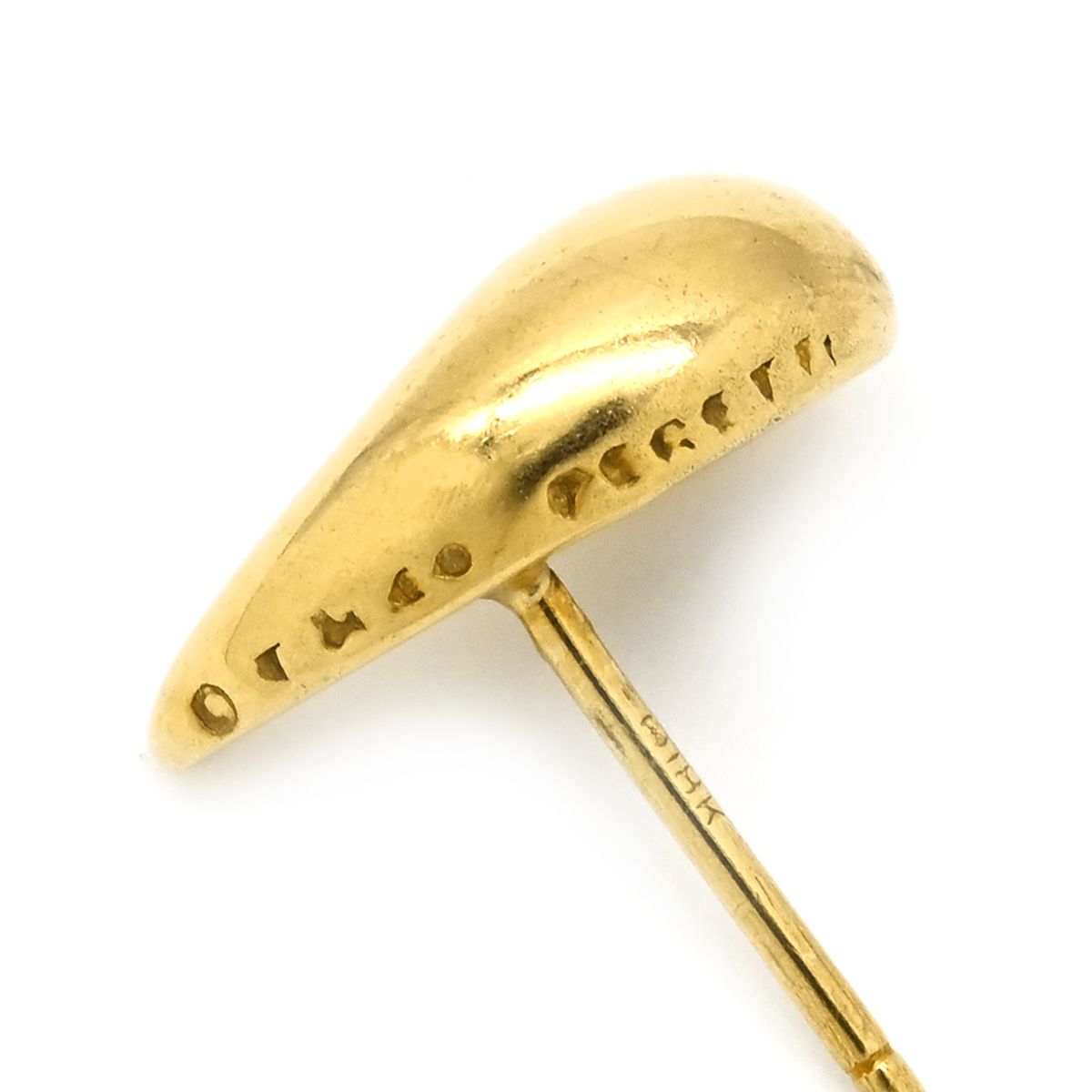 Tiffany & Co Earrings Teardrop Yellow Gold T&Co 18k Elsa Peretti — view 7