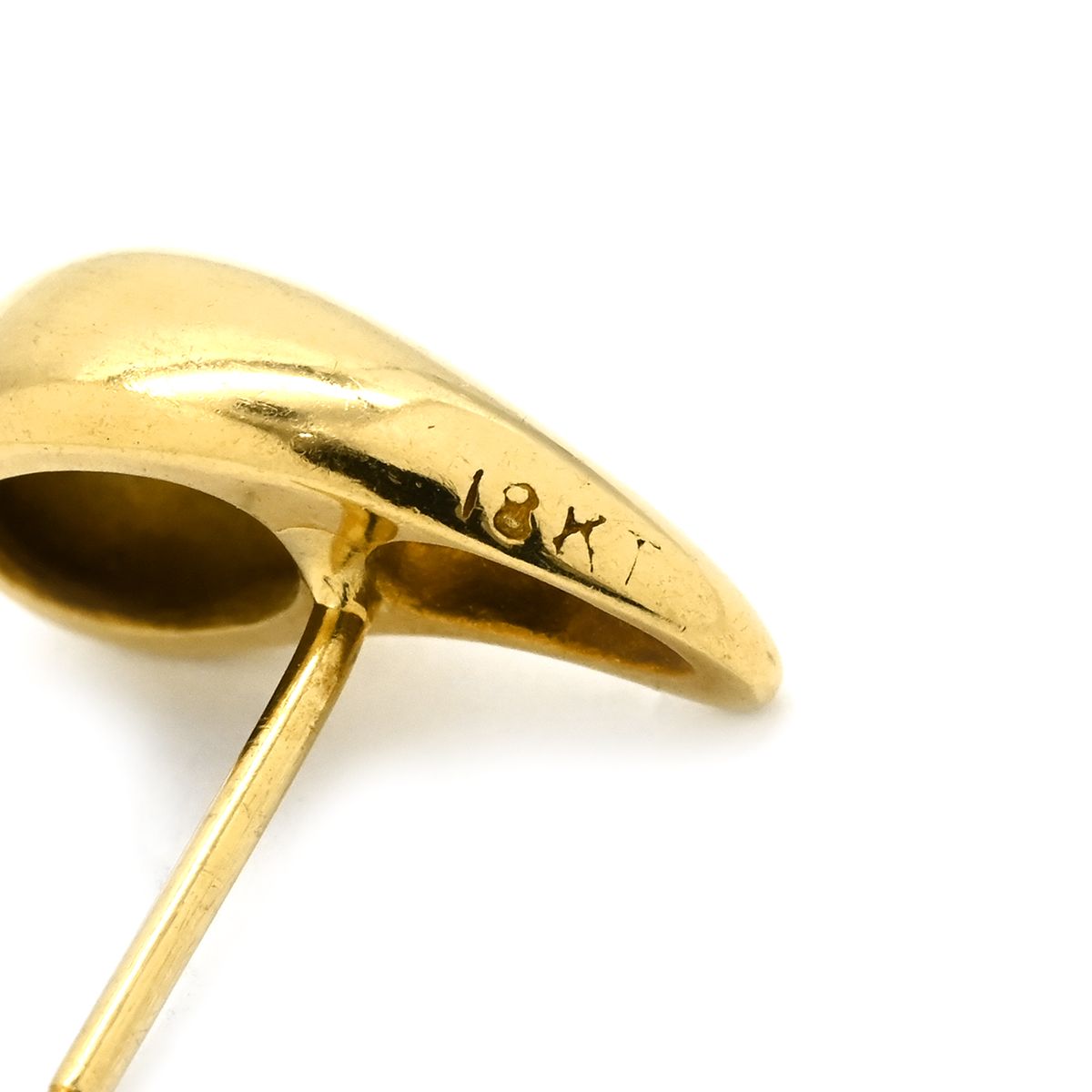 Tiffany & Co Earrings Teardrop Yellow Gold T&Co 18k Elsa Peretti — view 6