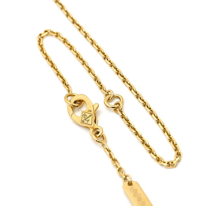 Van Cleef & Arpels Necklace Vintage Alhambra Yellow Gold 18k Guilloche — view 3