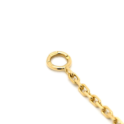 Van Cleef & Arpels Necklace Vintage Alhambra Yellow Gold 18k Guilloche — view 4