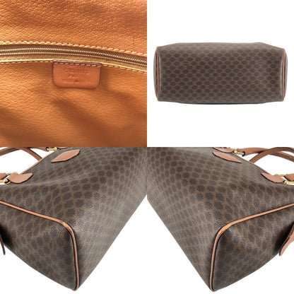 Celine Macadam Mini Boston Bag Brown — view 4