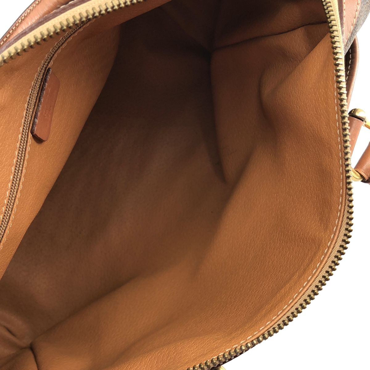 Celine Macadam Mini Boston Bag Brown — view 3