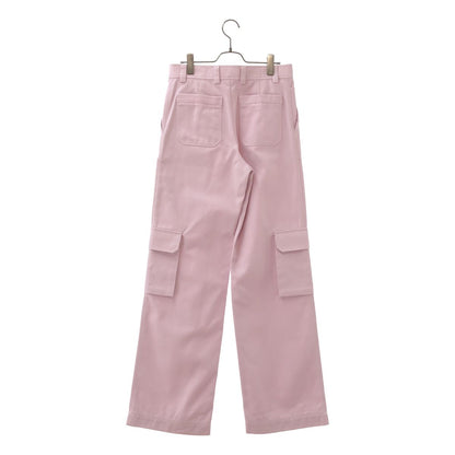Gucci Cotton Duck Cargo Pants Light Pink 38 — view 5