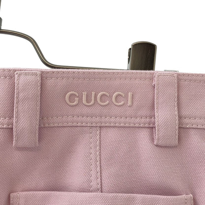 Gucci Cotton Duck Cargo Pants Light Pink 38 — view 6