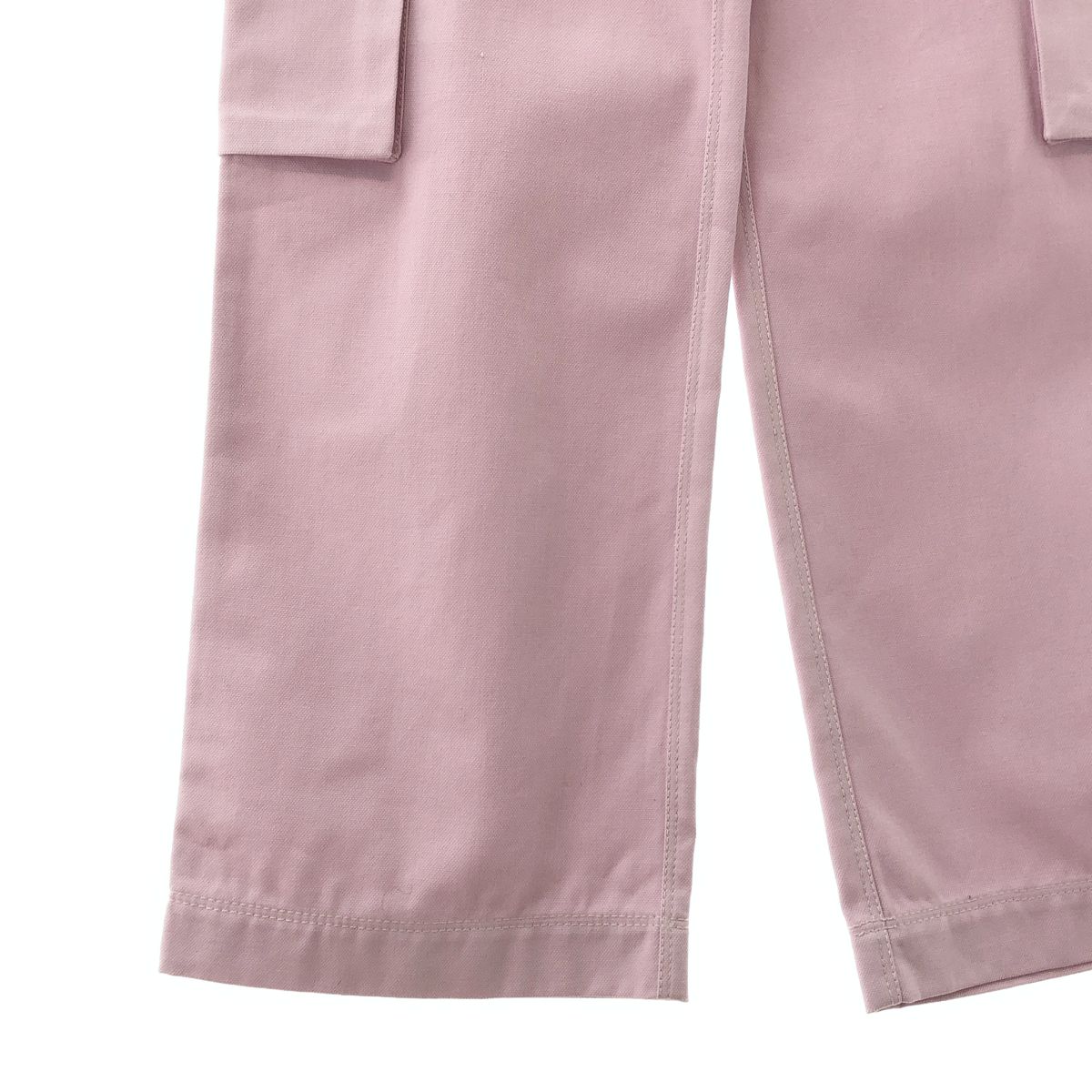 Gucci Cotton Duck Cargo Pants Light Pink 38 — view 3