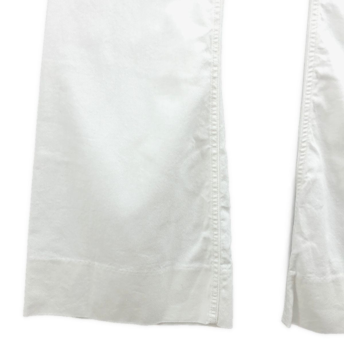 Celine Triomphe Denim Pants White 27 — view 3
