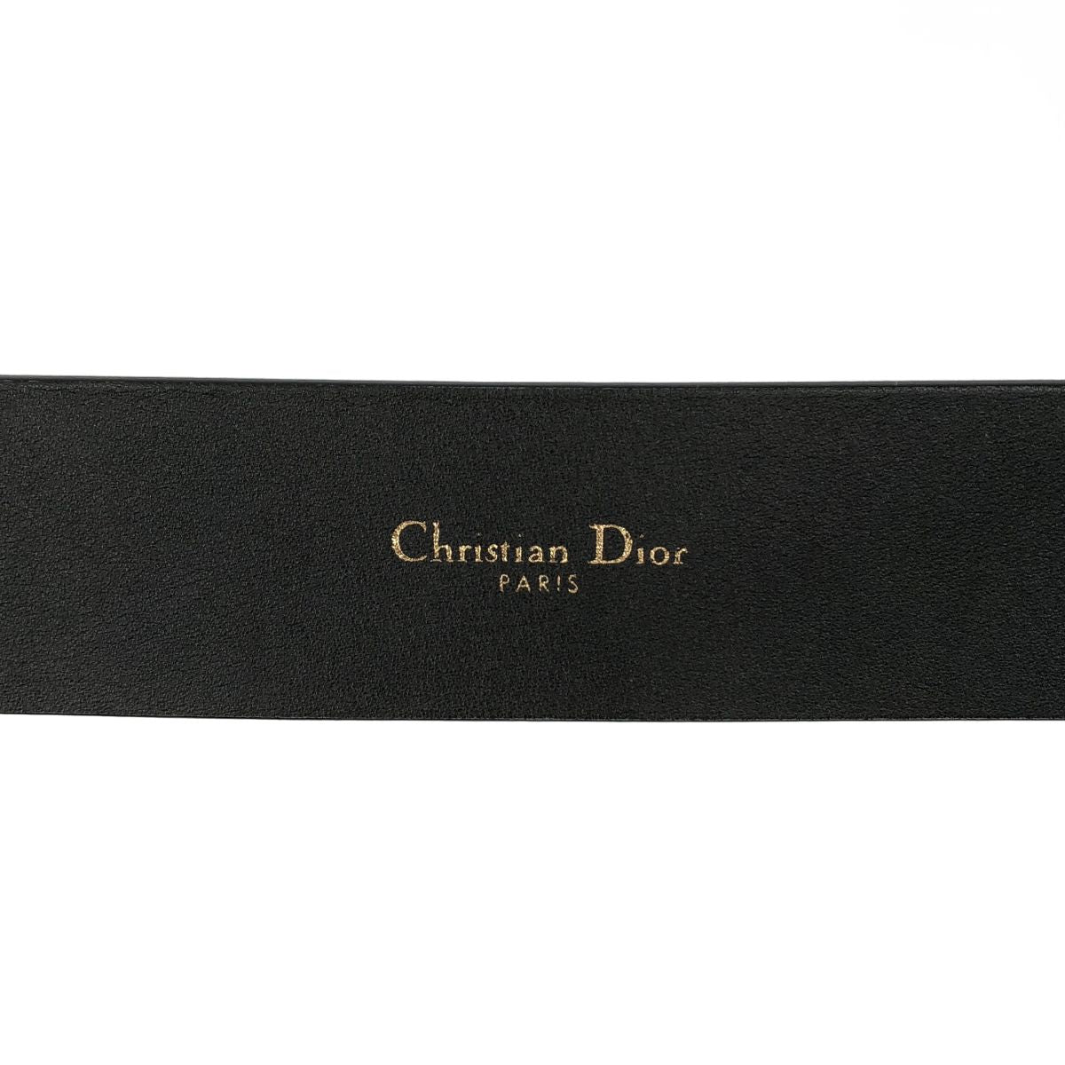 Dior D Buckle Belt 85 Black — view 4