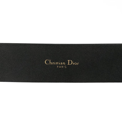 Dior D Buckle Belt 85 Black — view 4
