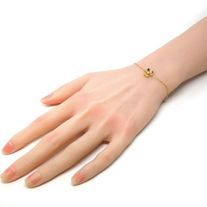 Van Cleef & Arpels Bracelet Frivole Mini Model Diamond 18k Yellow Gold — view 7