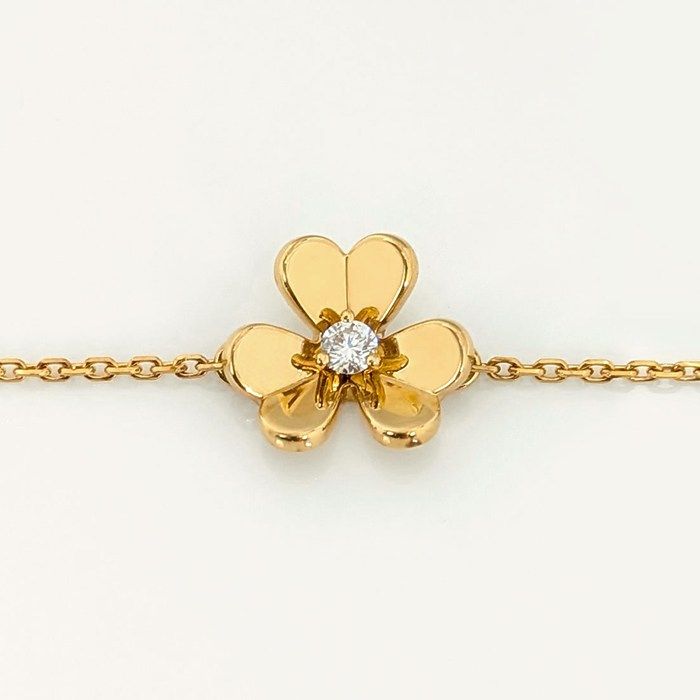 Van Cleef & Arpels Bracelet Frivole Mini Model Diamond 18k Yellow Gold — view 2