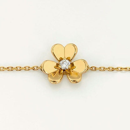Van Cleef & Arpels Bracelet Frivole Mini Model Diamond 18k Yellow Gold — view 2