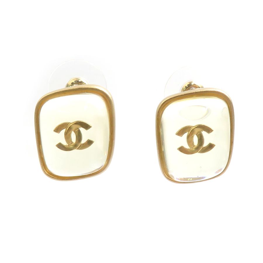 Chanel Earrings CC Logo