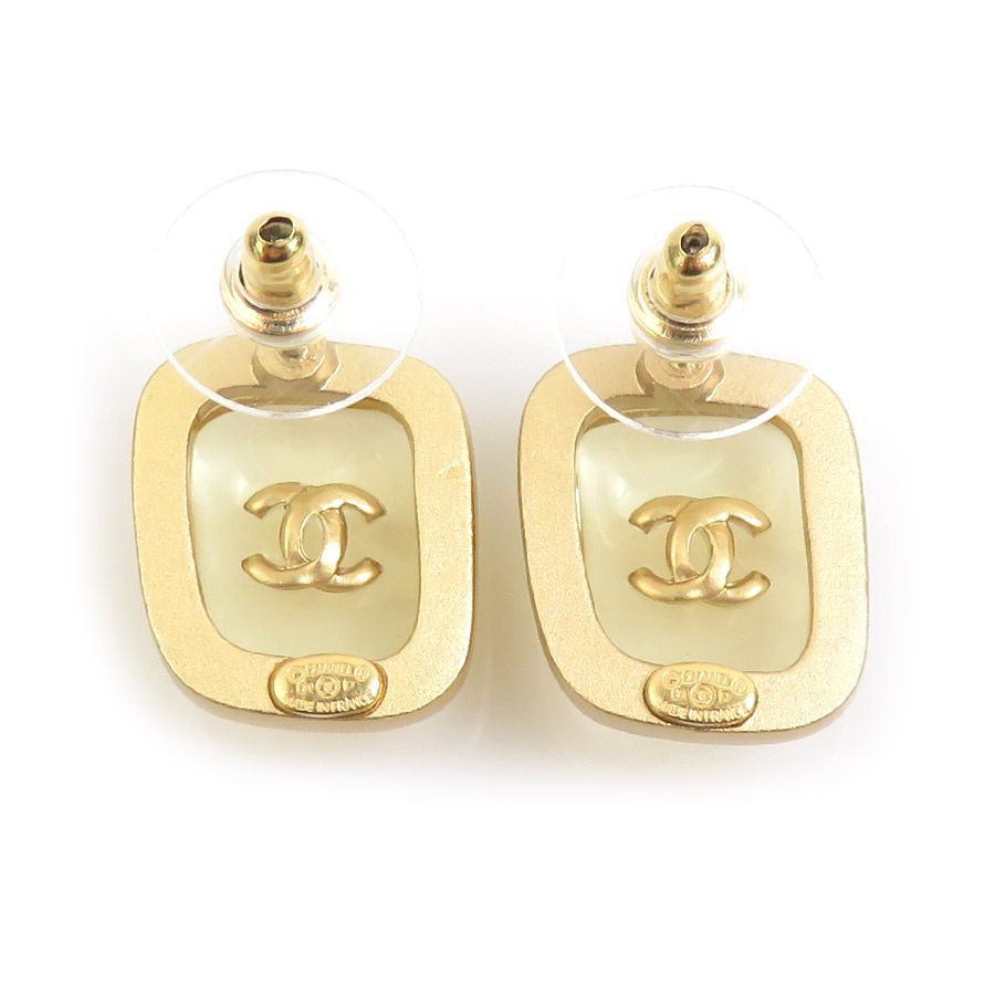 Chanel Earrings CC Logo — view 5