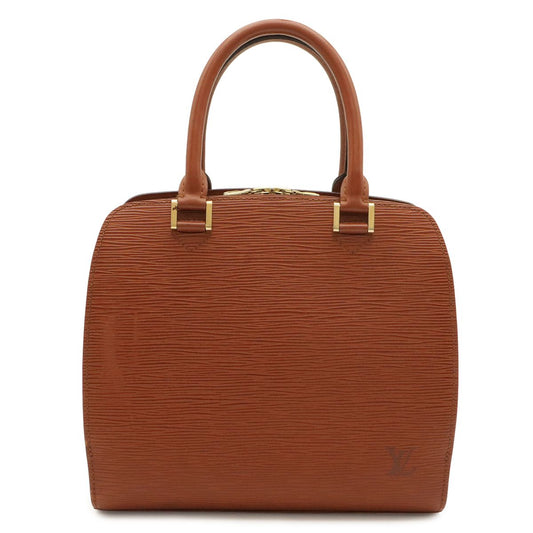 Louis Vuitton Epi Pont Neuf Handbag Leather Kenya Brown Gold