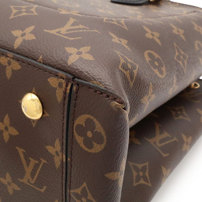 Louis Vuitton Monogram Flower Tote 2-Way Shoulder Bag Noir Black — view 3