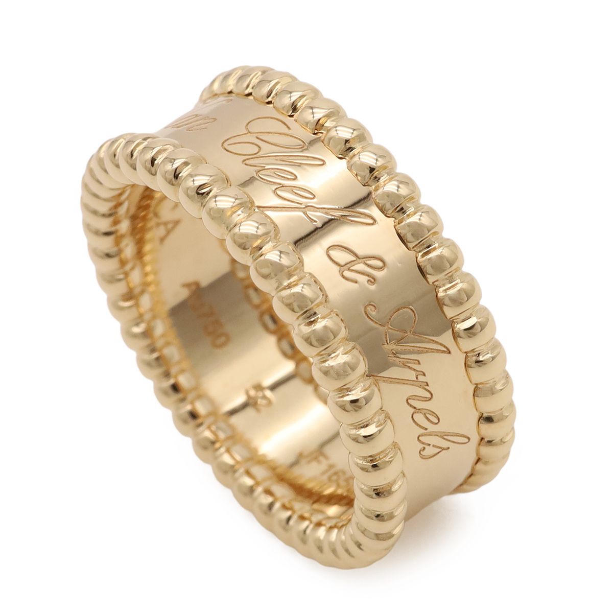 Van Cleef & Arpels Perlee Signature Ring 18k Yellow Gold — view 2