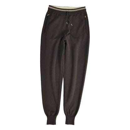 Hermes Pants Knit Long Easy Cashmere Silk Green XS — view 2