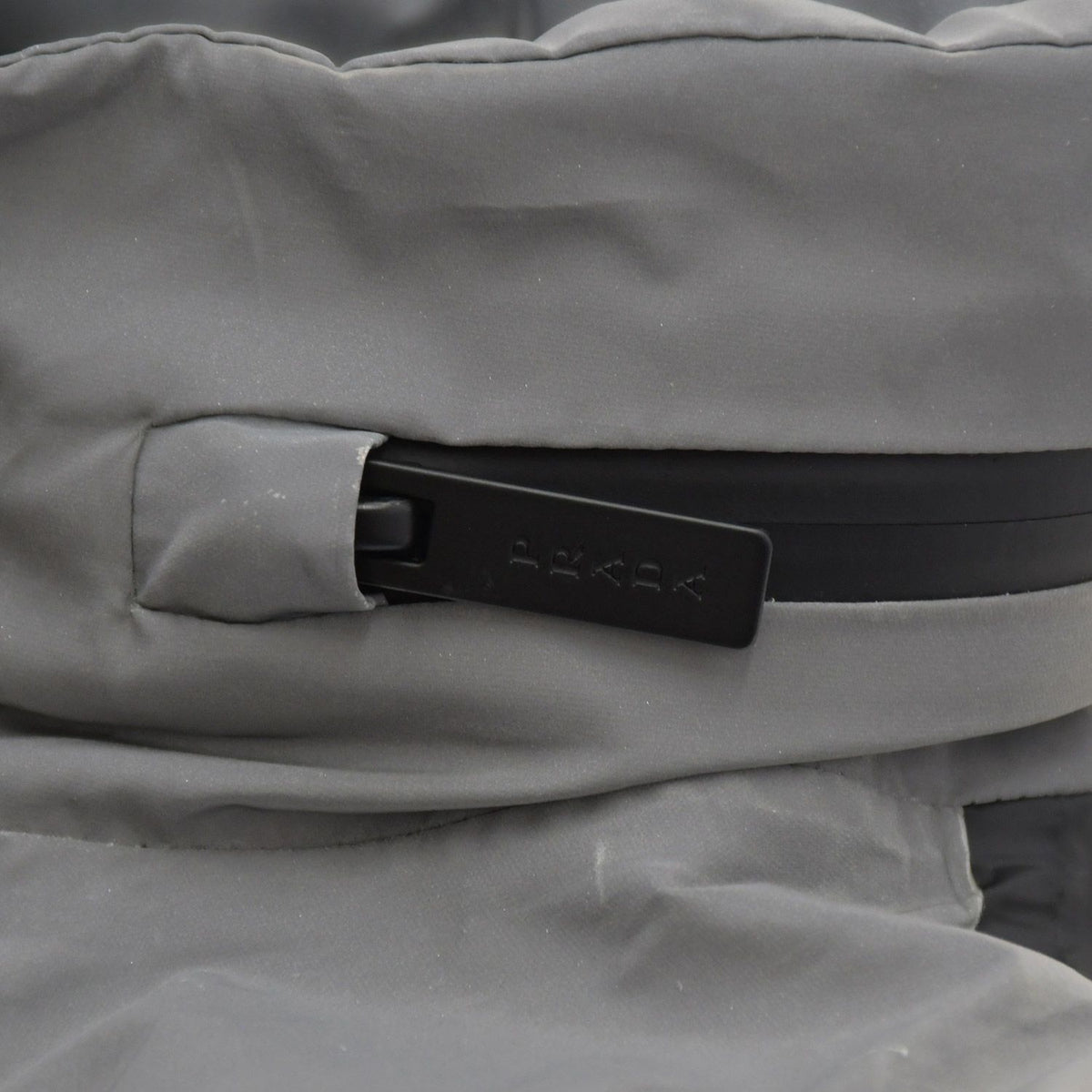 Prada Jacket Linea Rossa Reflective Gray Black Red — view 5