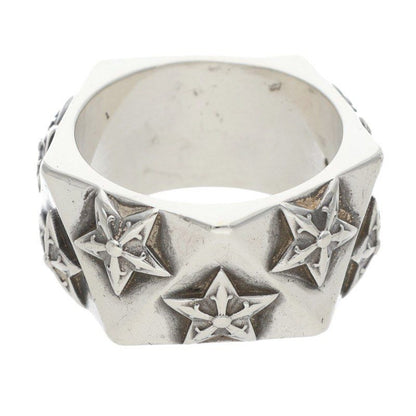 Chrome Hearts Pentagon Star Silver Ring — view 2