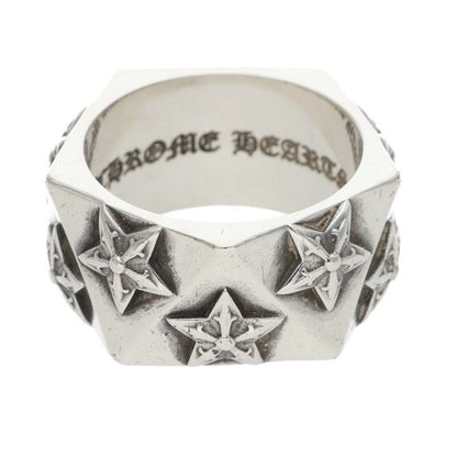Chrome Hearts Pentagon Star Silver Ring