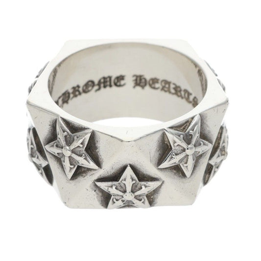 Chrome Hearts Pentagon Star Silver Ring
