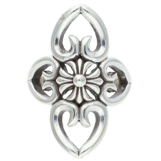 Chrome Hearts Filigree Heart Silver Ring