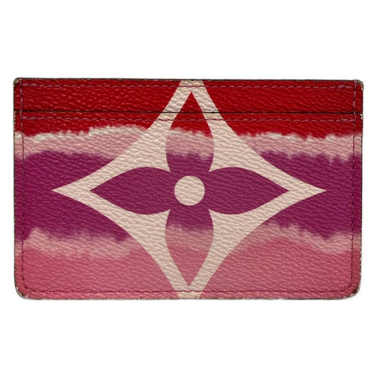 Louis Vuitton Card Case LV Escale Porte Cartes Simple Rouge