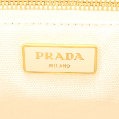Prada Canapa Triangle Logo Tote Bag Shoulder — view 8