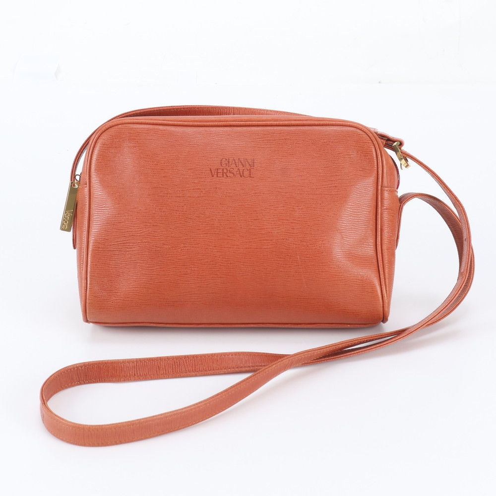 Versace Vintage Gianni Leather Shoulder Bag