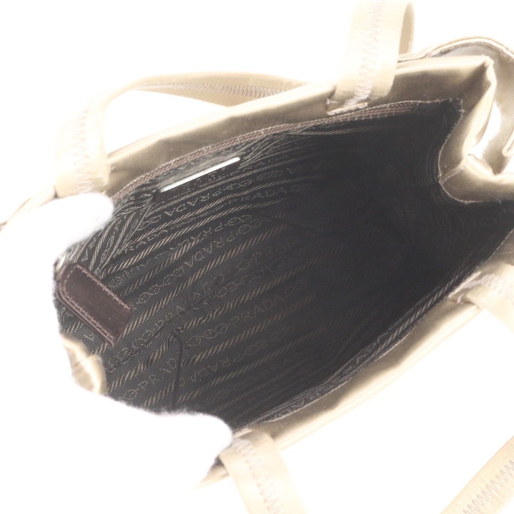 Prada Satin Tote Bag Shoulder — view 7