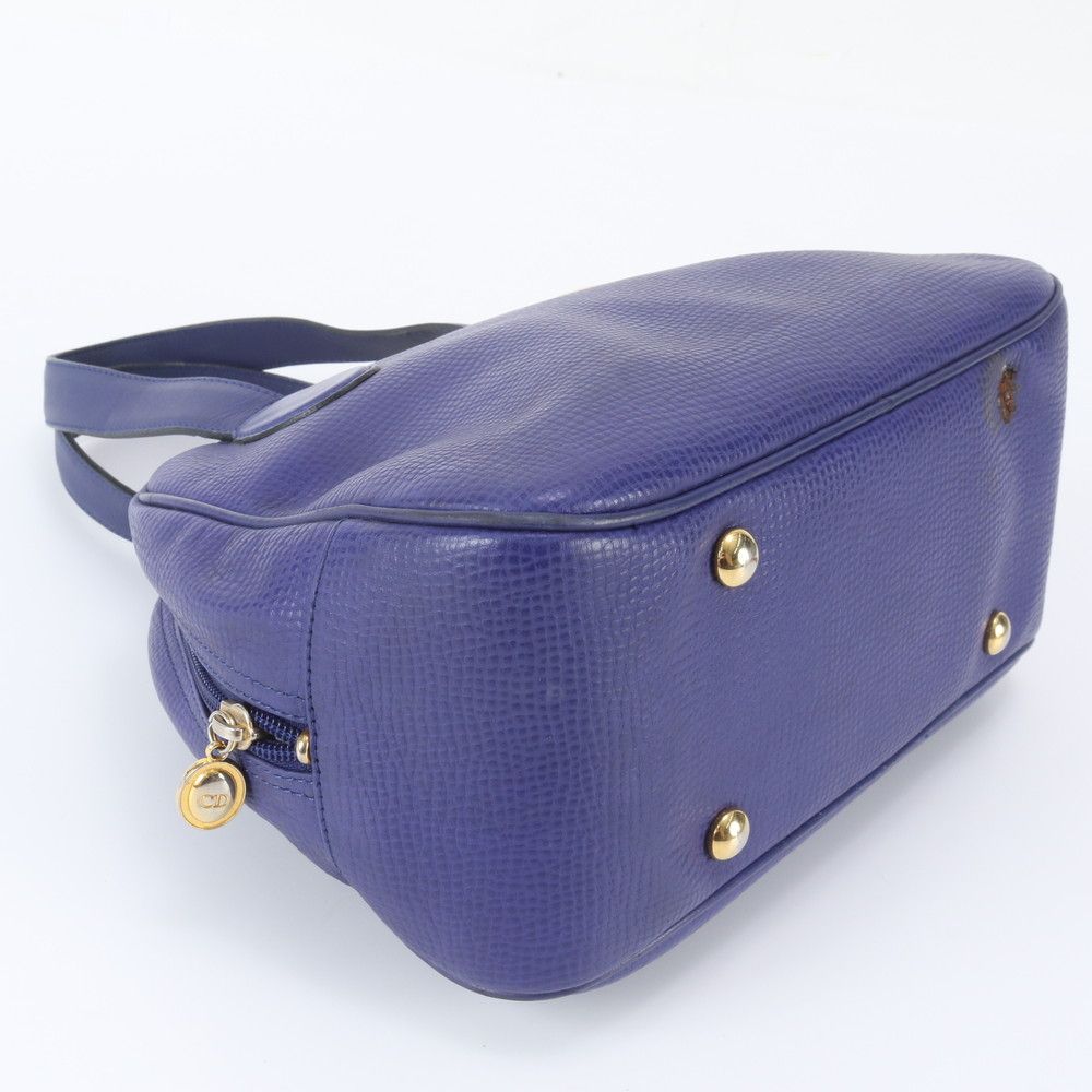 Dior Leather Handbag Tote — view 4