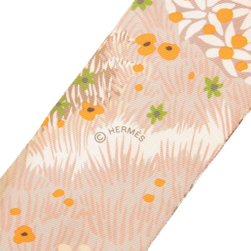 Hermes Twilly Dans Un Jardin Anglais in the English Garden Scarf Multicolor Silk — view 3