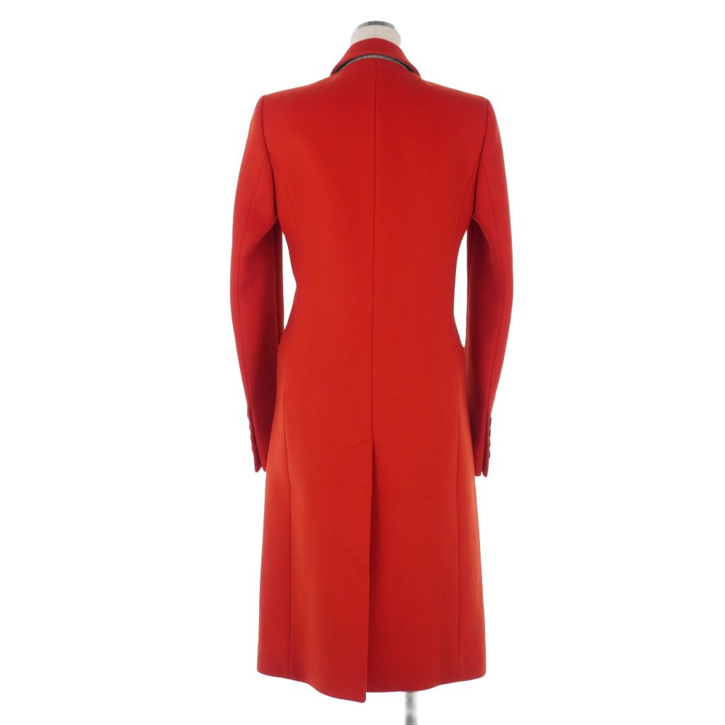 Gucci Chesterfield Horsebit Wool Red 36 — view 2