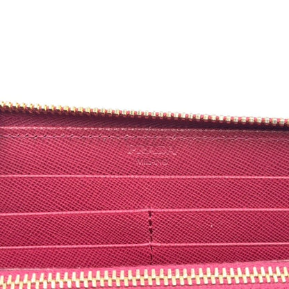 Prada Saffiano Leather L-shaped Zipper Pink Wallet Gold — view 4