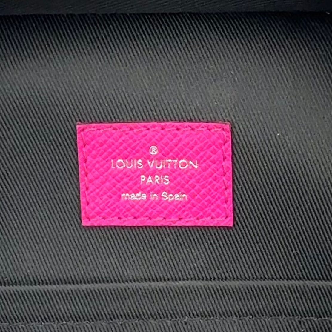Louis Vuitton Outdoor Sling Fuchsia Pink Belt Bag Silver — view 4