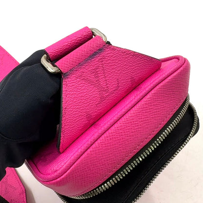 Louis Vuitton Outdoor Sling Fuchsia Pink Belt Bag Silver — view 6