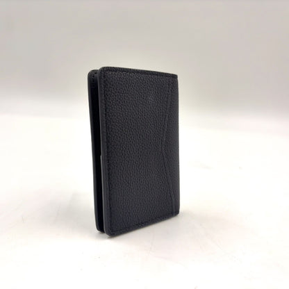 Louis Vuitton Pocket Organizer Leather Black Card Case — view 2