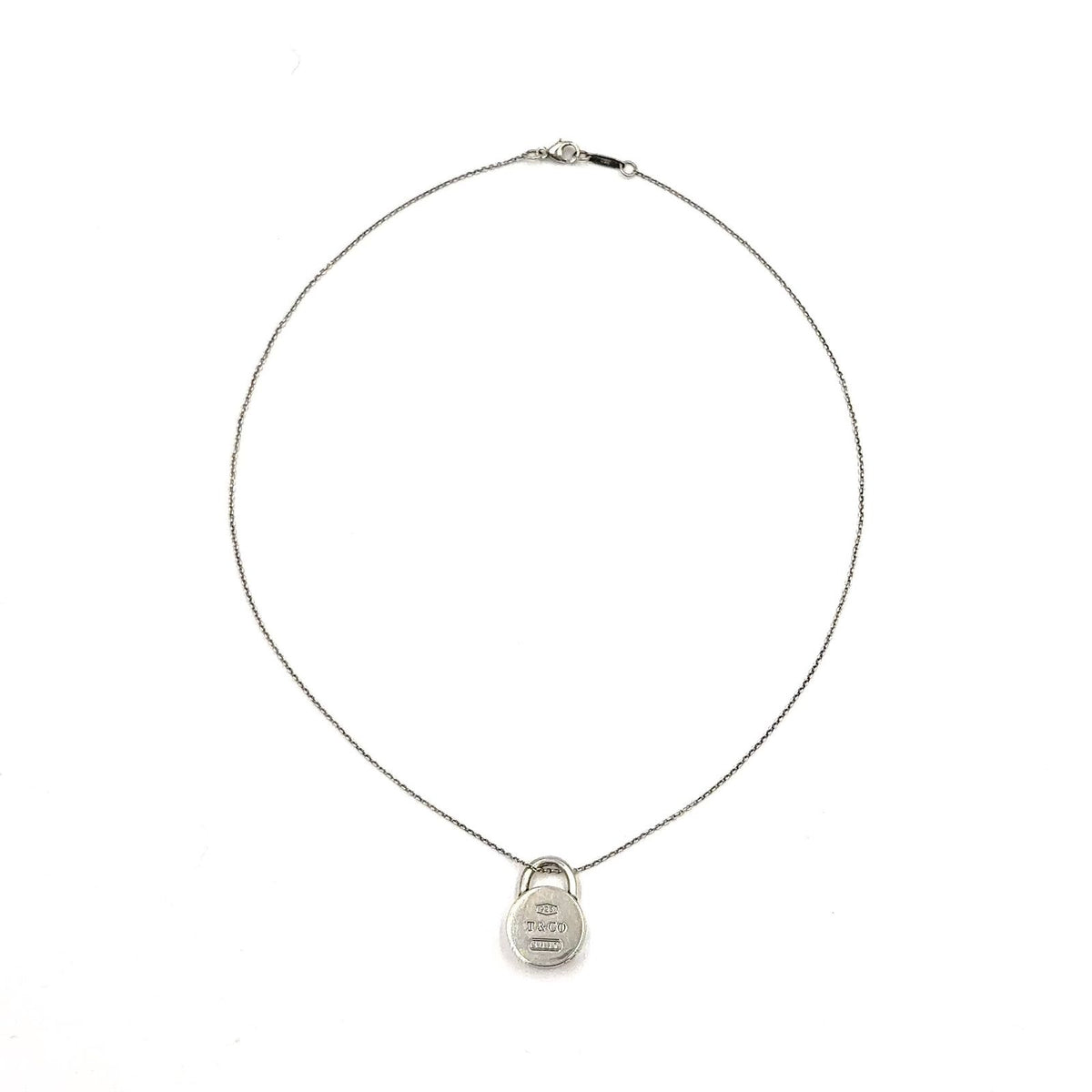 Tiffany & Co Round Rock 925 Sterling Silver Necklace — view 3