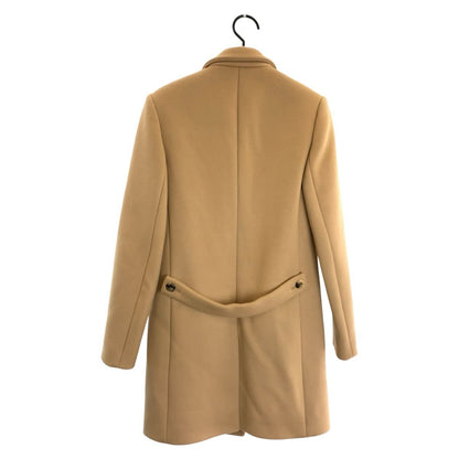 Balenciaga Beige Wool Acetate Rayon Coat Chesterfield — view 2