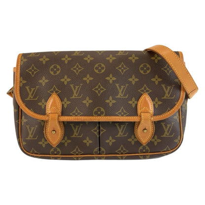 Louis Vuitton Monogram Gibeciere MM Brown Shoulder Bag