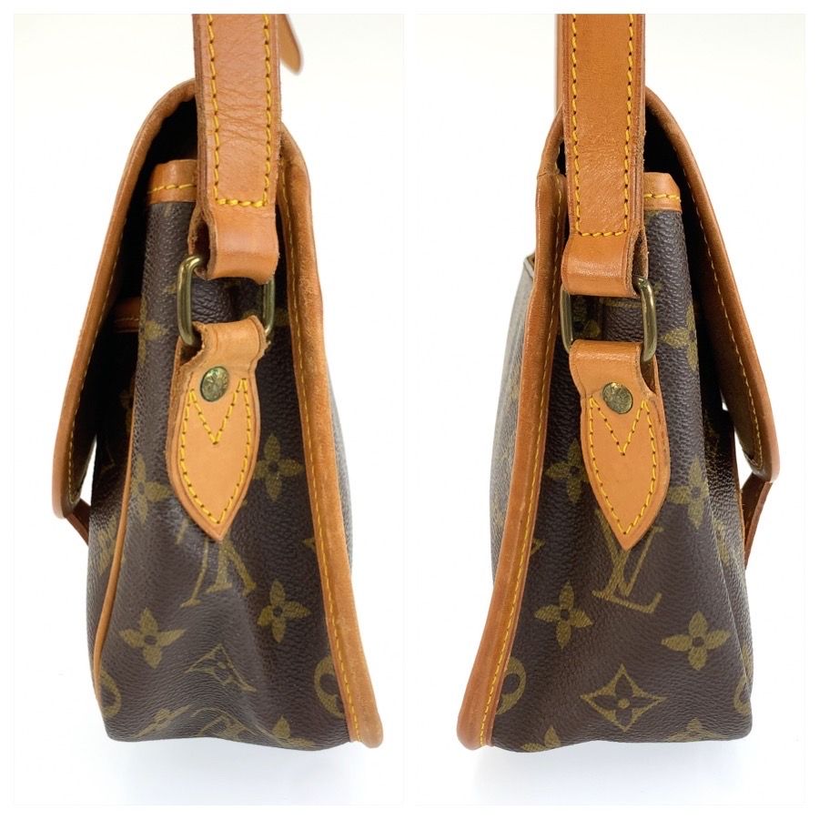 Louis Vuitton Monogram Gibeciere MM Brown Shoulder Bag — view 8