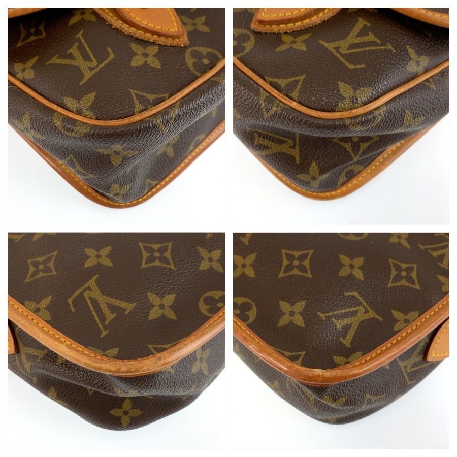 Louis Vuitton Monogram Gibeciere MM Brown Shoulder Bag — view 4